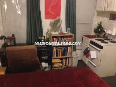 Mission Hill Apartment for rent Studio 1 Bath Boston - $1,600